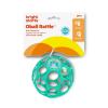 imageBright Starts Oball Rollin Rainstick Rattle EasyGrasp Toy Ages 3 Months Teal