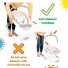 imageBright Starts Pink Paradise Portable Baby Bouncer with Vibrating Infant Seat and Toy Bar Max Weight 20 lbs Age 06 MonthsPlayful Pinwheels