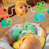imageBright Starts Playful Paradise Comfy Baby Bouncer Seat with Soothing Vibration and Toys Unisex 06 Months