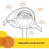 imageBright Starts Portable Automatic 6Speed Baby Swing with Removable Toy Bar 09 Months 620 lbs Rainforest VibesWhimsical Wild