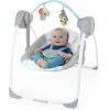 imageBright Starts Portable Automatic 6Speed Baby Swing with Removable Toy Bar 09 Months 620 lbs Rainforest VibesWhimsical Wild