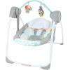 imageBright Starts Portable Automatic 6Speed Baby Swing with Removable Toy Bar 09 Months 620 lbs Rainforest VibesWhimsical Wild
