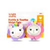 imageBright Starts Rattle ampamp Teethe Wrist Pals Toy Unicorn ampamp Llama Newborn 2 Count2 Count Pack of 1