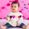 imageBright Starts Rattle ampamp Teethe Wrist Pals Toy Unicorn ampamp Llama Newborn 2 Count2 Count Pack of 6