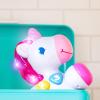 imageBright Starts Rock ampamp Glow Unicorn Crawling Baby Toy with Lights and Melodies Age 6 Months  Pink