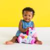 imageBright Starts Rock ampamp Glow Unicorn Crawling Baby Toy with Lights and Melodies Age 6 Months  Pink
