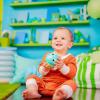 imageBright Starts Roll ampamp Glow Monkey Crawling Baby Toy with Lights and Sounds Tummy Time Toy 6 Months and upGiggables Roll  Chase Pals