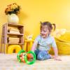 imageBright Starts Roll ampamp Glow Monkey Crawling Baby Toy with Lights and Sounds Tummy Time Toy 6 Months and upRoll  Glow
