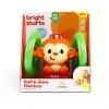 imageBright Starts Roll ampamp Glow Monkey Crawling Baby Toy with Lights and Sounds Tummy Time Toy 6 Months and upRoll  Glow