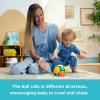imageBright Starts Roll ampamp Glow Monkey Crawling Baby Toy with Lights and Sounds Tummy Time Toy 6 Months and upWobble Bobble