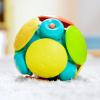 imageBright Starts Roll ampamp Glow Monkey Crawling Baby Toy with Lights and Sounds Tummy Time Toy 6 Months and upWobble Bobble