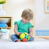 imageBright Starts Roll ampamp Glow Monkey Crawling Baby Toy with Lights and Sounds Tummy Time Toy 6 Months and upWobble Bobble