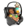 imageBright Starts Sloth Plush Playful Pals TakeAlong BPAFree Stroller Baby Toy Age NewbornMonkey