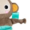 imageBright Starts Sloth Plush Playful Pals TakeAlong BPAFree Stroller Baby Toy Age NewbornMonkey