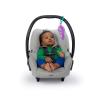 imageBright Starts Sloth Plush Playful Pals TakeAlong BPAFree Stroller Baby Toy Age NewbornPurple Sloth