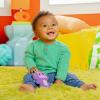imageBright Starts Sloth Plush Playful Pals TakeAlong BPAFree Stroller Baby Toy Age NewbornPurple Sloth