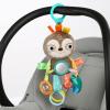 imageBright Starts Sloth Plush Playful Pals TakeAlong BPAFree Stroller Baby Toy Age NewbornSloth