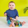 imageBright Starts Sloth Plush Playful Pals TakeAlong BPAFree Stroller Baby Toy Age NewbornSloth