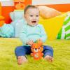 imageBright Starts Sloth Plush Playful Pals TakeAlong BPAFree Stroller Baby Toy Age NewbornTiger