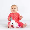 imageBright Starts Sloth Plush Playful Pals TakeAlong BPAFree Stroller Baby Toy Age NewbornUnicorn