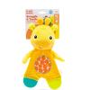 imageBright Starts Snuggle ampamp Teethe BPAfree Crinkle Teething Plush Baby Toy  Elephant1 Count Pack of 1
