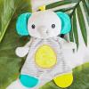imageBright Starts Snuggle ampamp Teethe BPAfree Crinkle Teething Plush Baby Toy  Elephant1 Count Pack of 1