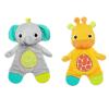 imageBright Starts Snuggle ampamp Teethe BPAfree Crinkle Teething Plush Baby Toy  Elephant1 Count Pack of 1