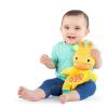 imageBright Starts Snuggle ampamp Teethe BPAfree Crinkle Teething Plush Baby Toy  Elephant1 Count Pack of 1