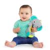 imageBright Starts Snuggle ampamp Teethe BPAfree Crinkle Teething Plush Baby Toy  Elephant1 Count Pack of 1