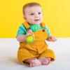 imageBright Starts Soothers ampamp Shakers 7pc Gift Set  BPAFree Baby Rattles Teethers and Stroller Toys Unisex NewbornRattle  Shake Green