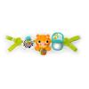 imageBright Starts Take Along Musical Carrier Baby Activity Toy Bar Hanging Car Seat Toy 4 Fun Melodies Fine Motor Skill Development Ages Newborn  MultiColorTake Along