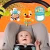 imageBright Starts Take Along Musical Carrier Baby Activity Toy Bar Hanging Car Seat Toy 4 Fun Melodies Fine Motor Skill Development Ages Newborn  MultiColorTake Along
