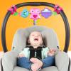 imageBright Starts Take Along Musical Carrier Baby Activity Toy Bar Hanging Car Seat Toy 4 Fun Melodies Fine Motor Skill Development Ages Newborn  MultiColorBusy Birdies