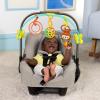 imageBright Starts Take Along Musical Carrier Baby Activity Toy Bar Hanging Car Seat Toy 4 Fun Melodies Fine Motor Skill Development Ages Newborn  MultiColorOball Flex N Go