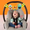 imageBright Starts Take Along Musical Carrier Baby Activity Toy Bar Hanging Car Seat Toy 4 Fun Melodies Fine Motor Skill Development Ages Newborn  MultiColorTake Along