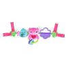 imageBright Starts Take Along Musical Carrier Baby Activity Toy Bar Hanging Car Seat Toy 4 Fun Melodies Fine Motor Skill Development Ages Newborn  MultiColorBusy Birdies