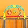 imageBright Starts Take Along Musical Carrier Baby Activity Toy Bar Hanging Car Seat Toy 4 Fun Melodies Fine Motor Skill Development Ages Newborn  MultiColorOball Flex N Go