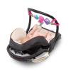 imageBright Starts Take Along Musical Carrier Baby Activity Toy Bar Hanging Car Seat Toy 4 Fun Melodies Fine Motor Skill Development Ages Newborn  MultiColorBusy Birdies