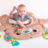 imageBright Starts Tummy Time Prop ampamp Play Activity Mat  Teddy Bear Ages Newborn 