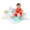imageBright Starts Tummy Time Prop ampamp Play Baby Activity Mat with Support Pillow ampamp Taggies  Polar Bear 35 x 295 in Newborn and upPolar Bear
