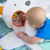 imageBright Starts Tummy Time Prop ampamp Play Baby Activity Mat with Support Pillow ampamp Taggies  Polar Bear 35 x 295 in Newborn and upPolar Bear