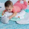 imageBright Starts Tummy Time Prop ampamp Play Baby Activity Mat with Support Pillow ampamp Taggies  Polar Bear 35 x 295 in Newborn and upPolar Bear