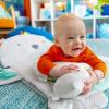 imageBright Starts Tummy Time Prop ampamp Play Baby Activity Mat with Support Pillow ampamp Taggies  Polar Bear 35 x 295 in Newborn and upPolar Bear