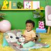 imageBright Starts Tummy Time Prop ampamp Play Baby Activity Mat with Support Pillow ampamp Taggies  Polar Bear 35 x 295 in Newborn and upSloth