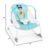imageBright Starts Wild Vibes Infant to Toddler Rocker with Vibrations Unisex Newborn Multicolored