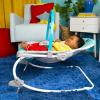 imageBright Starts Wild Vibes Infant to Toddler Rocker with Vibrations Unisex Newborn Multicolored