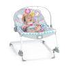 imageBright Starts Wild Vibes Infant to Toddler Rocker with Vibrations Unisex Newborn Rosy Rainbow