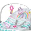 imageBright Starts Wild Vibes Infant to Toddler Rocker with Vibrations Unisex Newborn Rosy Rainbow