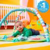imageBright Starts Wild Wiggles Baby Activity Gym ampamp Play Mat with FoldingToy bar Newborn and up  Green 185 x 291 x 291Green Wild Wiggles