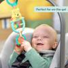 imageDisney Baby Stitch Tropical Teethe Rattle ampamp Teether by Bright Starts Pineapple Shaped Activity Teether Toy for Newborns and UpBusy Bear Activity Toy